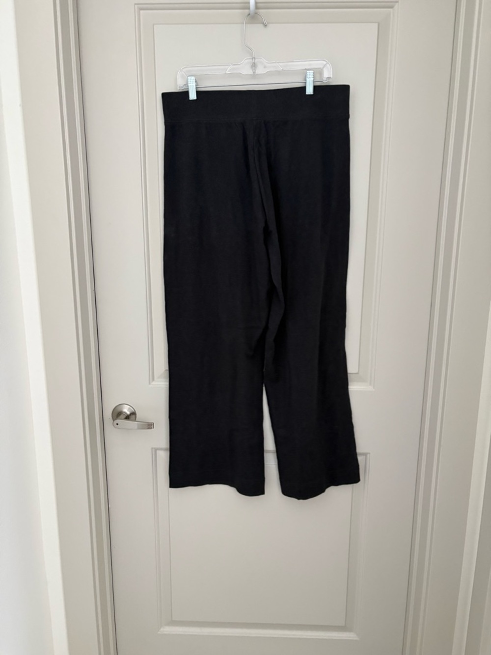 Classic Black Wide-Leg Women's lounge Pants NWOT Size XL Pact Organic Cotton - Picture 3 of 5